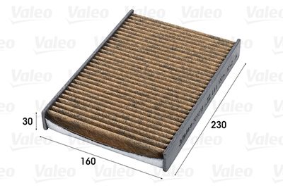 Filter, cabin air VALEO 701018