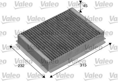 Filter, cabin air VALEO 715505