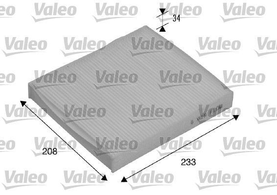 VALEO 715510 Filter, cabin air