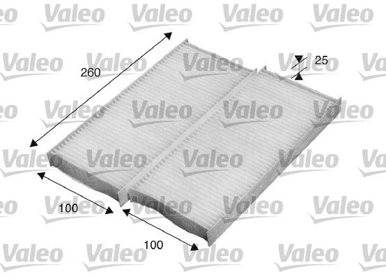 VALEO 715520 Filter, cabin air