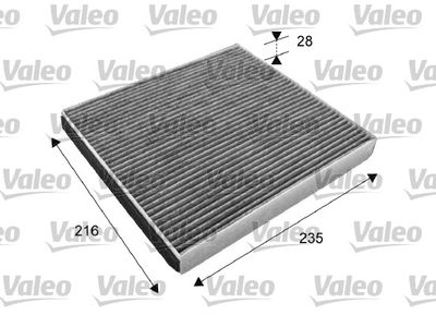 Filter, cabin air VALEO 715641