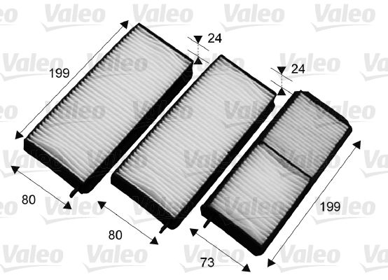 VALEO 715664 Filter, cabin air