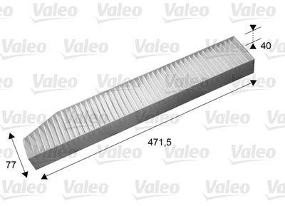 Filter, cabin air VALEO 715670
