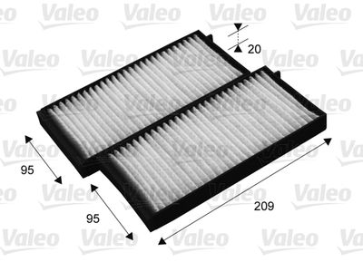 Filter, cabin air VALEO 715700