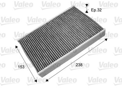 Filter, cabin air VALEO 715722