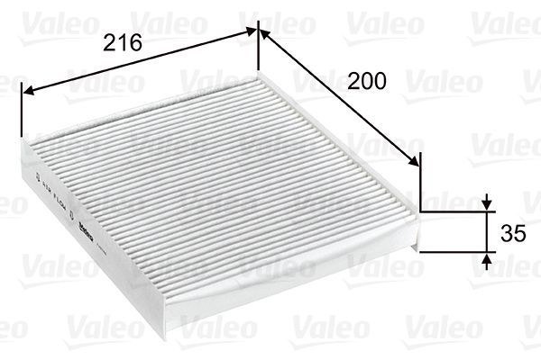VALEO 715746 Filter, cabin air