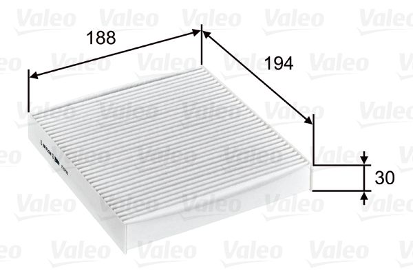 VALEO 715755 Filter, cabin air