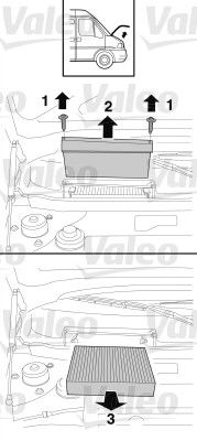 VALEO 716031 Filter, cabin air