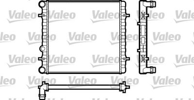 Radiator, engine cooling VALEO 731606