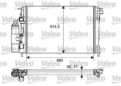 Cooling Module VALEO 733075