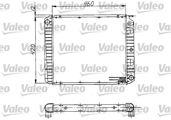 VALEO 810970 Radiator, engine cooling