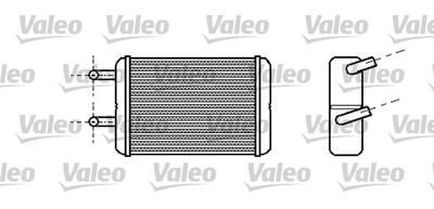 Heat Exchanger, interior heating VALEO 812286