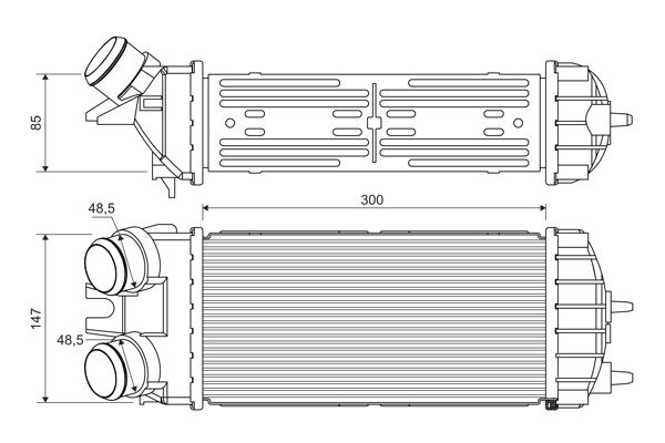 VALEO 817706 Charge Air Cooler