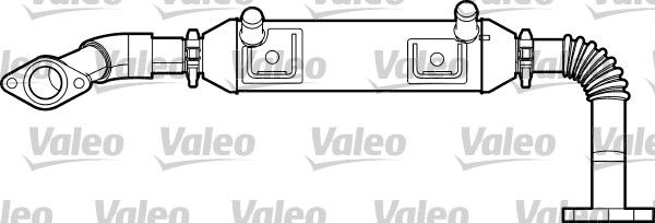VALEO 817750 Cooler, exhaust gas recirculation