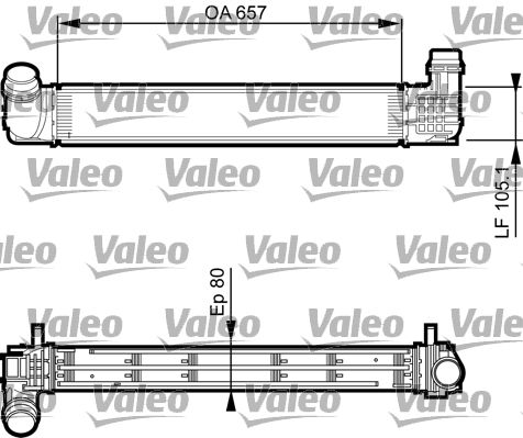 VALEO 818270 Charge Air Cooler
