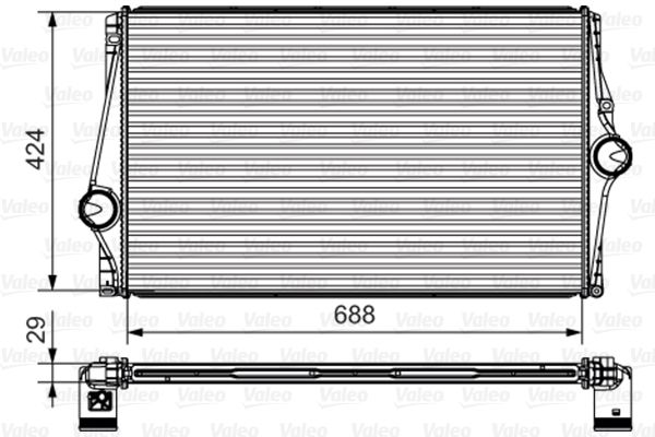 VALEO 818282 Charge Air Cooler