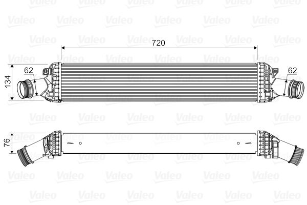 VALEO 818654 Charge Air Cooler