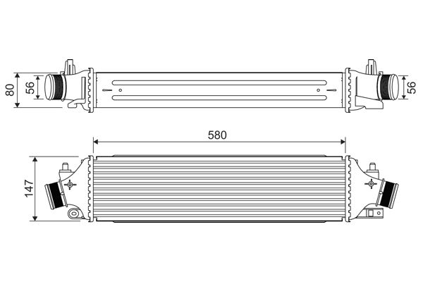 VALEO 818700 Charge Air Cooler