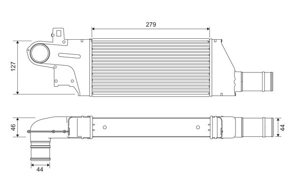 VALEO 818728 Charge Air Cooler