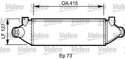 Charge Air Cooler VALEO 818800