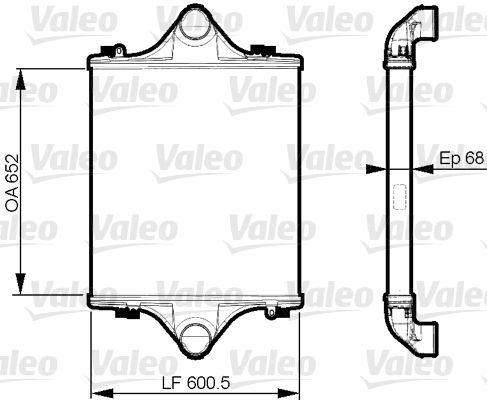 VALEO 818881 Charge Air Cooler