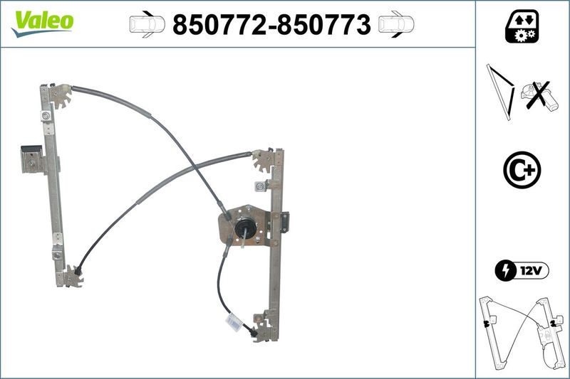 VALEO 850772 Window Regulator
