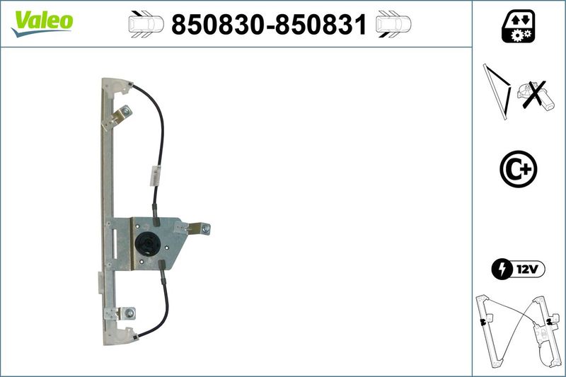 VALEO 850830 Window Regulator