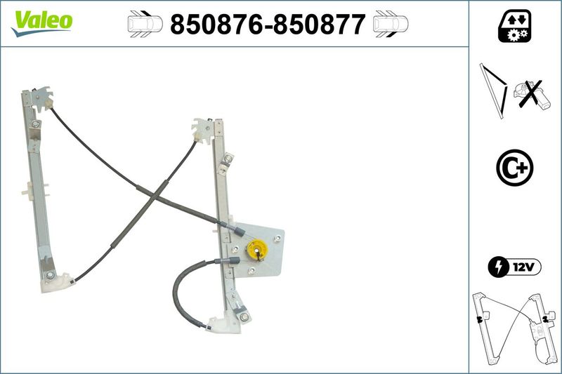 VALEO 850876 Window Regulator