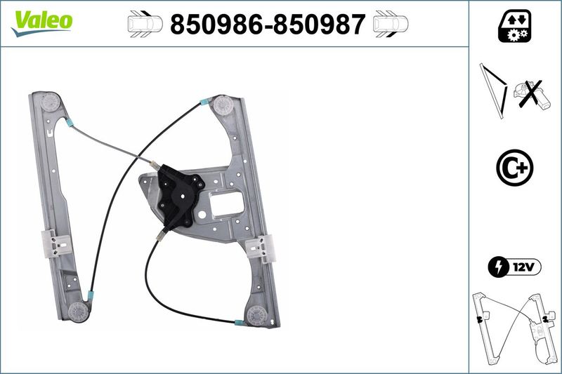 VALEO 850986 Window Regulator