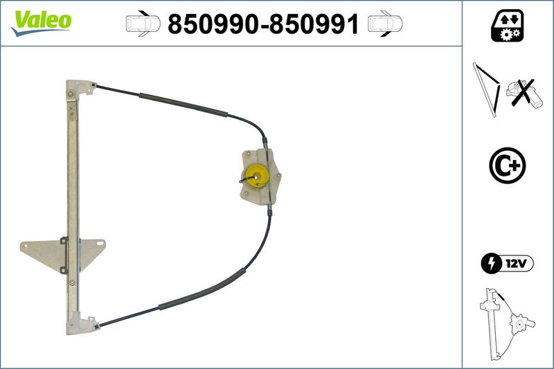 VALEO 850990 Window Regulator
