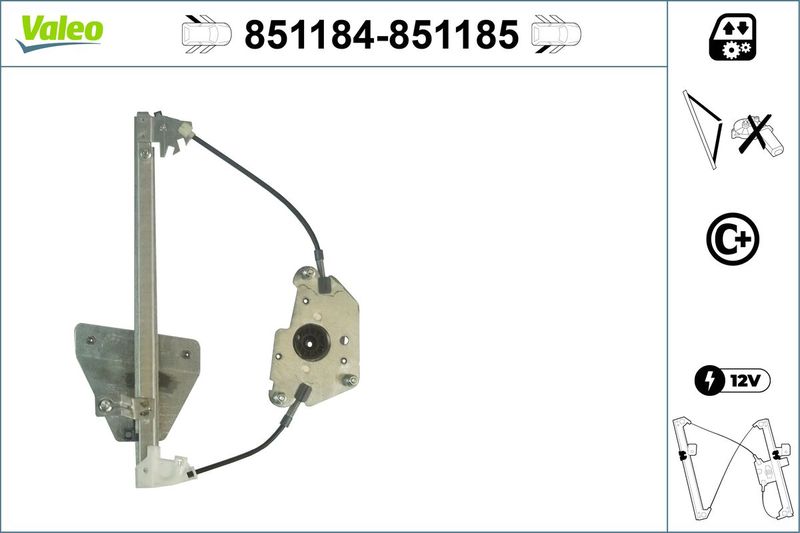 VALEO 851184 Window Regulator