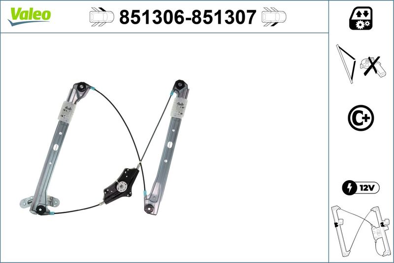 VALEO 851306 Window Regulator