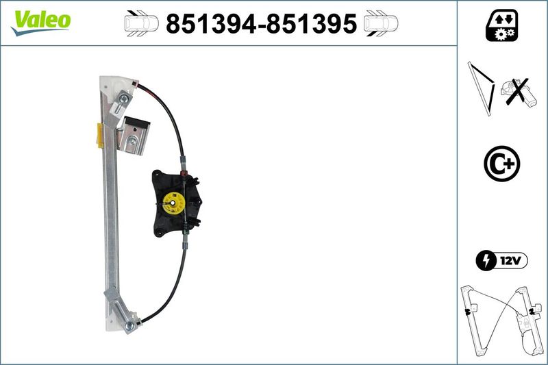 VALEO 851394 Window Regulator