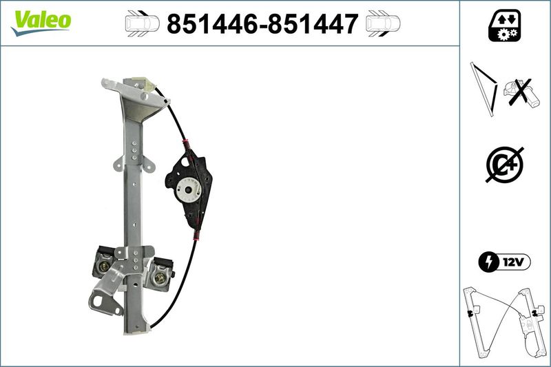 VALEO 851446 Window Regulator