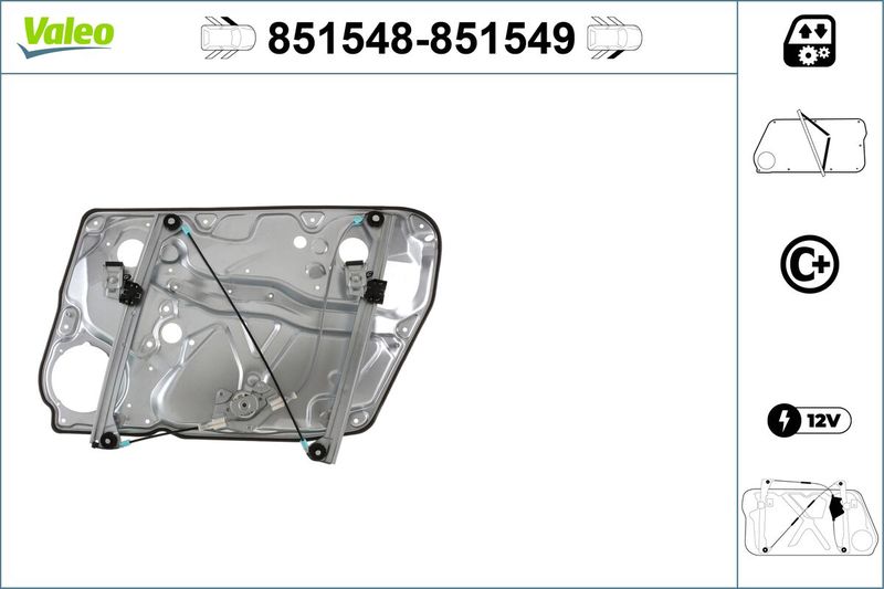 VALEO 851548 Window Regulator