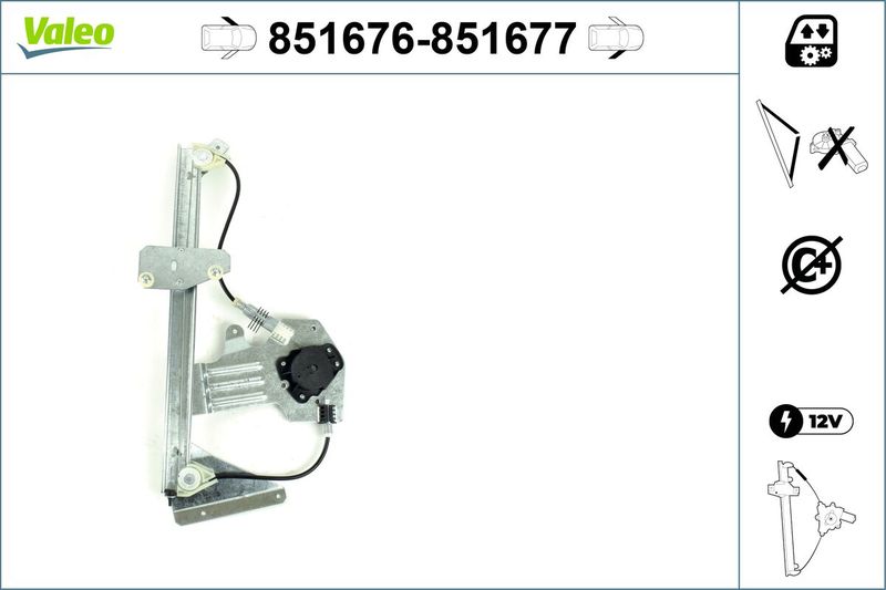 VALEO 851676 Window Regulator