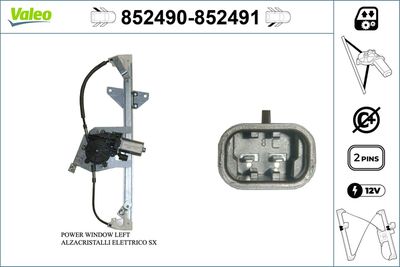 Window Regulator VALEO 852490