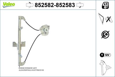 Window Regulator VALEO 852582