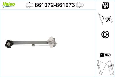 Window Regulator VALEO 861072