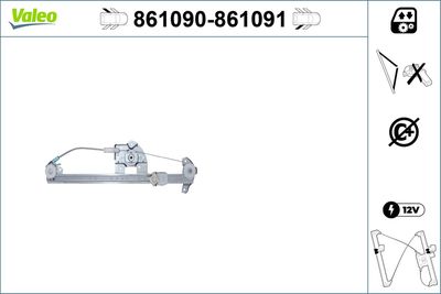 Window Regulator VALEO 861090
