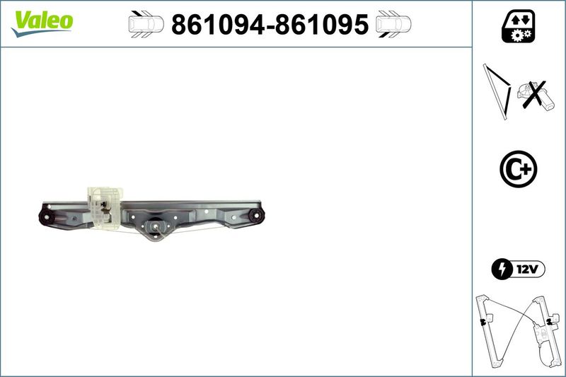 VALEO 861094 Window Regulator