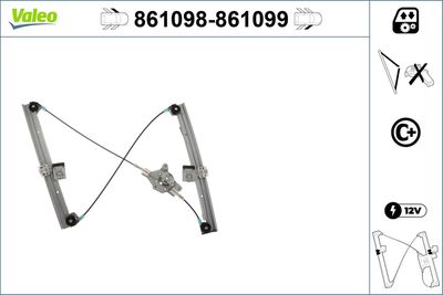 Window Regulator VALEO 861098