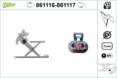Window Regulator VALEO 861116