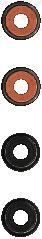 VICTOR REINZ 12-20417-02 Seal Set, valve stem