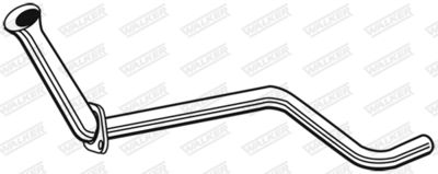 Exhaust Pipe WALKER 12662