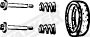 Mounting Kit, exhaust system WALKER 14700