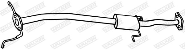 WALKER 18838 Centre Muffler