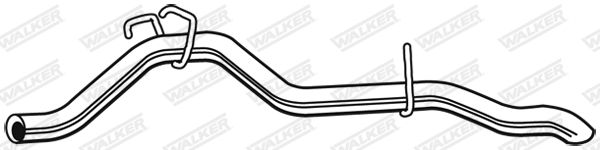 WALKER 18884 Exhaust Pipe
