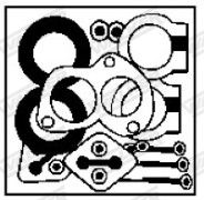 Mounting Kit, exhaust system WALKER 18908