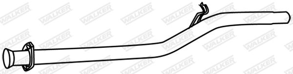 WALKER 19037 Exhaust Pipe